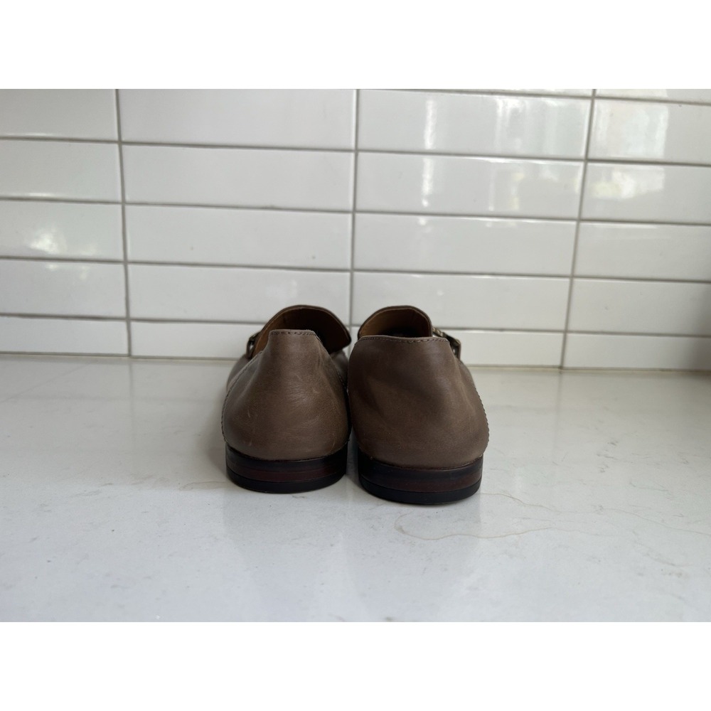 Patricia Nash Leather Loafers Flats Brown Women's 8M Designer Quiet Luxury - Picture 3 of 8